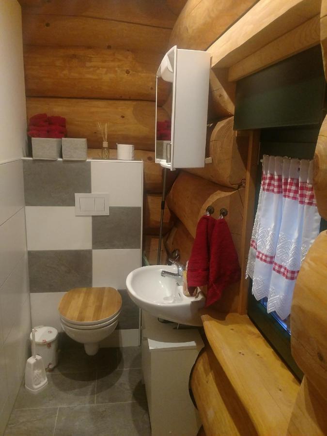 Ferienwohnungen Blockhaus - Zwergenhaeusl Grünau im Almtal 外观 照片