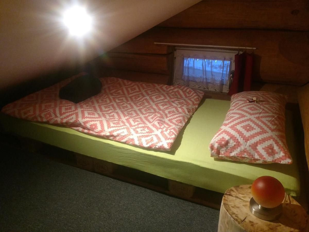 Ferienwohnungen Blockhaus - Zwergenhaeusl Grünau im Almtal 外观 照片